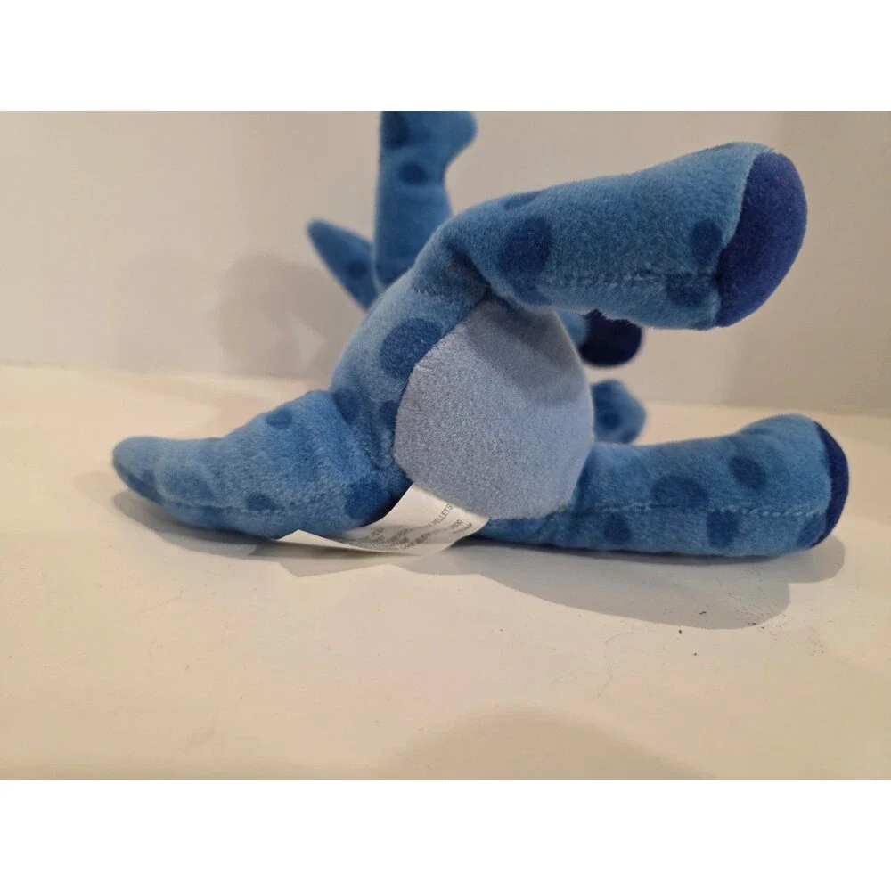 Walt Disney World Blue Woozle Bean Bag Plush Embroidered Eyes 6” Stuffed Pooh